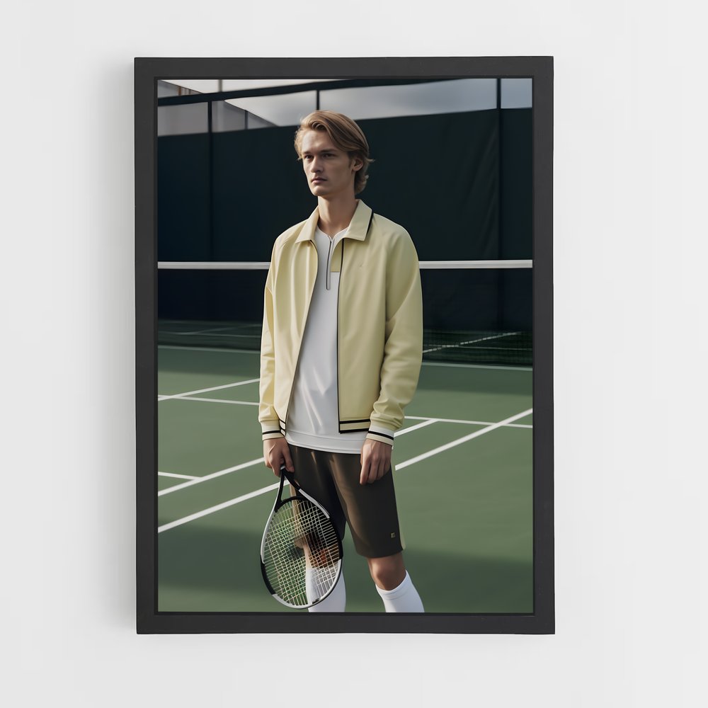 Poster Sebastian korda donner – affiche Tennis (vue 2)